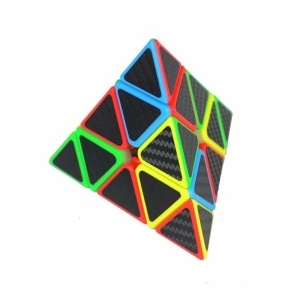 Z Cube Pyraminx 3x3 Fibra de Carbono